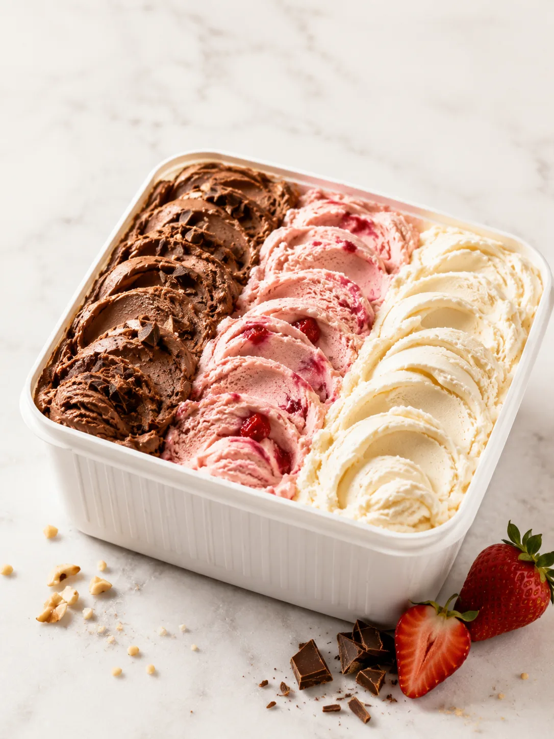 Pote de Sorvete 1 Litro — Monte com Seus Sabores Preferidos